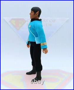 Vintage 1974 Mego Mr Spock Original Star Trek Action Figure Complete, Foil MINTY