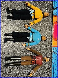 Vintage 1975 MEGO Star Trek USS Enterprise Play Set with 3 Figures & accessories