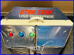 Vintage 1975 MEGO Star Trek USS Enterprise Play Set with 3 Figures & accessories