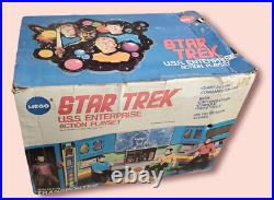 Vintage 1976 Mego Star Trek Enterprise Bridge Playset with Box & Equip (Mego-B)