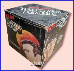 Vintage 1976 Mego Star Trek Telescreen Console with Box