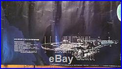 Vintage 1979 STAR TREK The Motion Picture USS ENTERPRISE DIAGRAM POSTER NEW