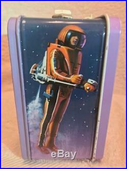 Vintage 1979 Star Trek Motion Picture Metal Lunch Box Flip N Sip Thermos
