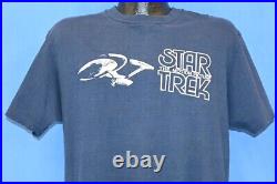 Vintage 70s STAR TREK THE MOTION PICTURE SCI-FI FILM DISTRESSED t-shirt LARGE L