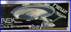 Vintage AMT Star Trek Motion Picture U. S. S. ENTERPRISE Model Kit S970 NEW Open