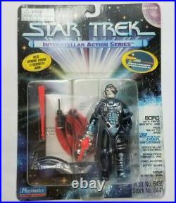 Vintage Borg Star Trek Next Generation Playmates Action Figure 589 Collectable