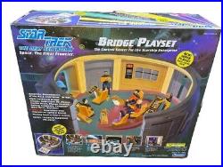 Vintage STAR TREK The Next Generation Bridge Playset NEW, SEALED 1993 Playmates