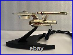 Vintage Star Trek Enterprise Phone 1993 Paramount Pictures Telephone Landline