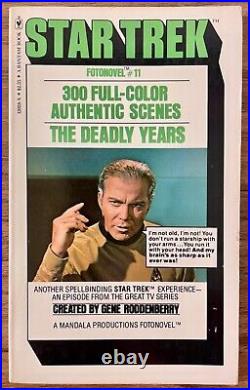 Vintage Star Trek Fotonovel Books. Circa 1978. Complete Set Of 12. Nice.