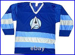 Vintage Star Trek Hockey Jersey 1996 Polygram Merchandising Rare Guernsey Movie