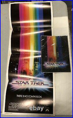Vintage Star Trek The Motion Picture Movie Poster And Program Japanese 1979