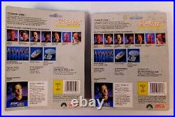 Vintage Star Trek Tng 4 Data Figures Spotted, Speckled Blue, Flesh 1988 Galoob