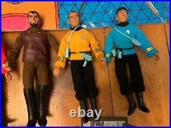 Vntg MEGO 1975 Star Trek USS Enterprise Action Play Set 6 Figures & accessories