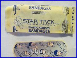 Vtg 1979 Star Trek The Motion Picture 100 Adhesive Bandages NIB Adam Joseph NOS