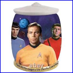 Westland These are the Voyages Cookie Jar Star Trek Original Series in Box