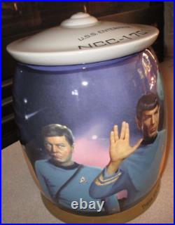 Westland These are the Voyages Cookie Jar Star Trek Original Series in Box