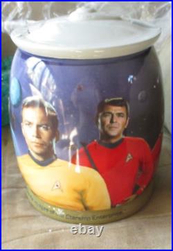 Westland These are the Voyages Cookie Jar Star Trek Original Series in Box