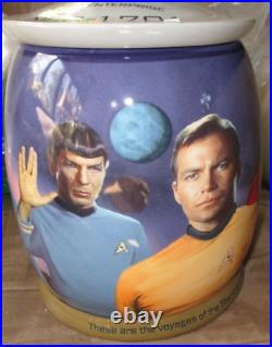 Westland These are the Voyages Cookie Jar Star Trek Original Series in Box