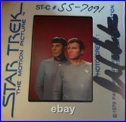 William Shatner & Leonard Nimoy Signed Autographed Star Trek Motion Picture Cell