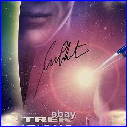 William Shatner Signed Autographed Star Trek Generations Movie Poster 27x40 JSA