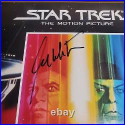 William Shatner Signed Star Trek The Motion Picture Laserdisc Jsa Authenticated