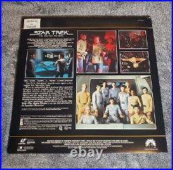 William Shatner Signed Star Trek The Motion Picture Laserdisc Jsa Authenticated