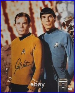 William Shatner Star Trek Autographed Signed 16x20 Photo Authentic JSA COA